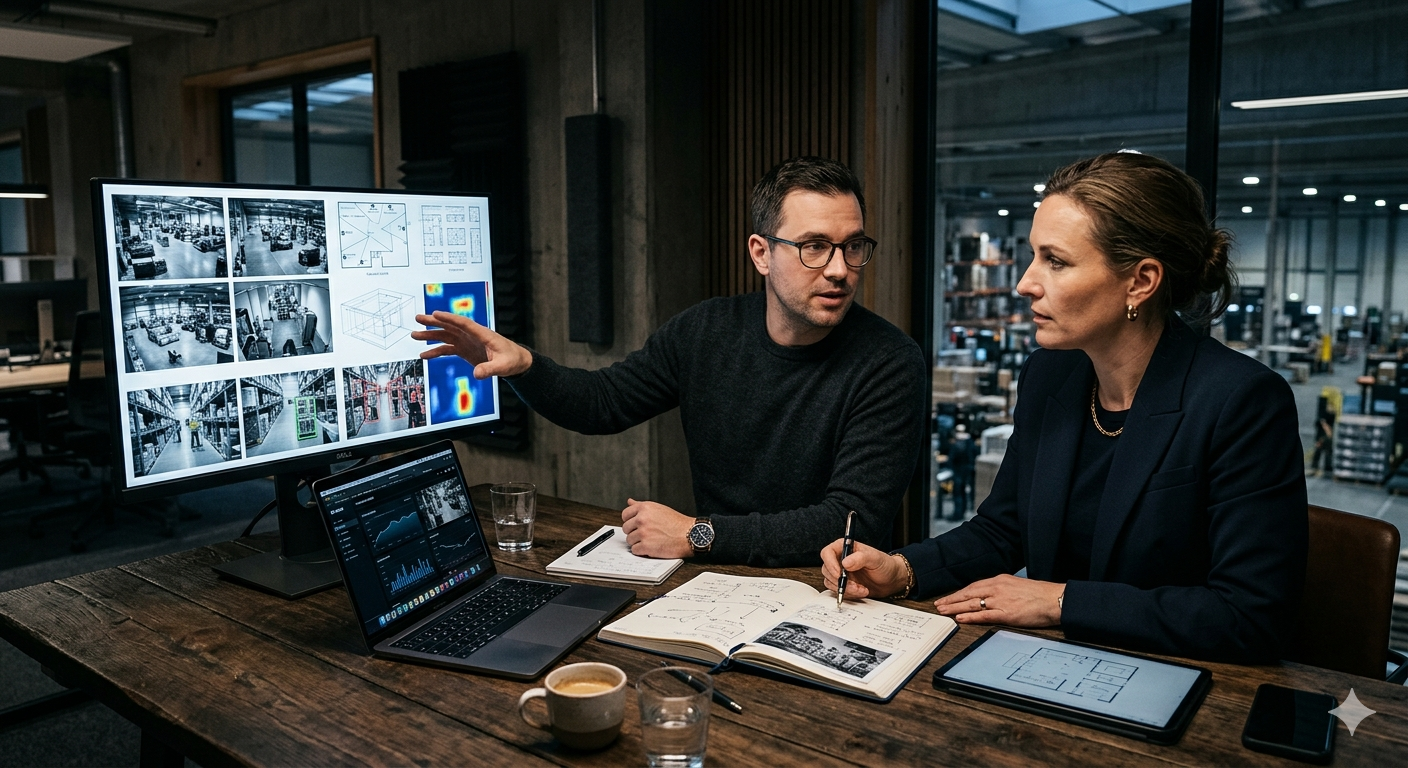 Discovery stage visual for computer vision consulting